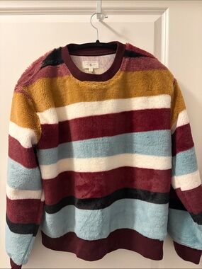 Lou & Grey Multicolor Striped Crewneck